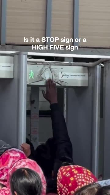 THE "SMARTEST" PEOPLE ON THE PLANET: Indians are so dumb they think a STOP SIGN is a HIGH FIVE SIGN!