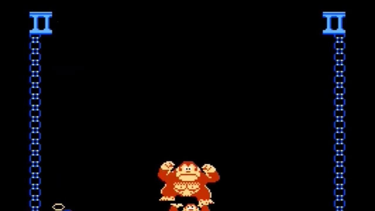 Donkey Kong Jr. || Junior saves his father