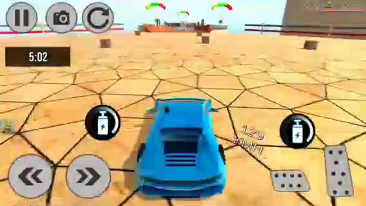 Gaming video car racing