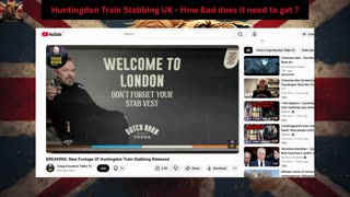 Huntingdon Train Stabbing UK - How Bad does it need to get ?