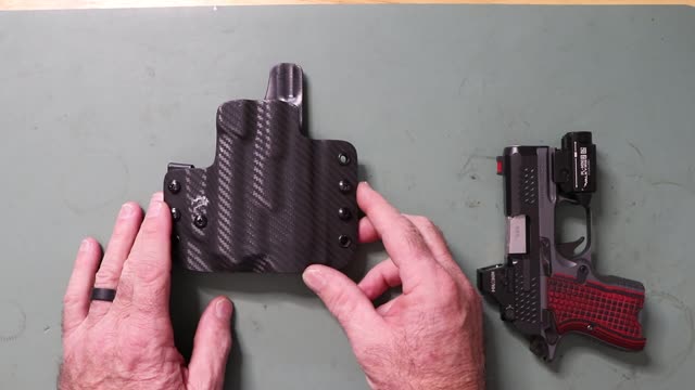 Muddy River Tactical OWB Light Bearing Holster.