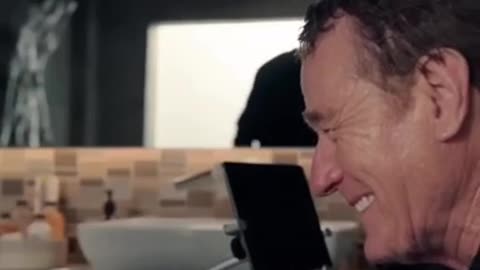 Bryan Cranston trying not to break character 😭