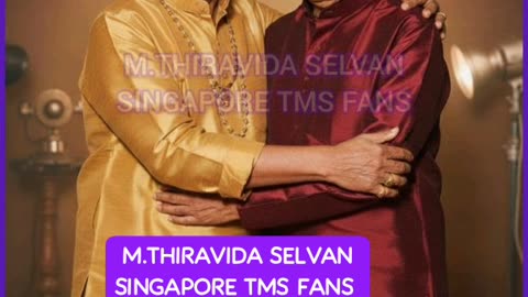 ONE SUN ONE TMS LEGEND M.THIRAVIDA SELVAN SINGAPORE 2026