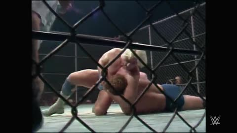 (1983.11.23) Harley Race vs Ric Flair - NWA Title Steel Cage Match - NWA