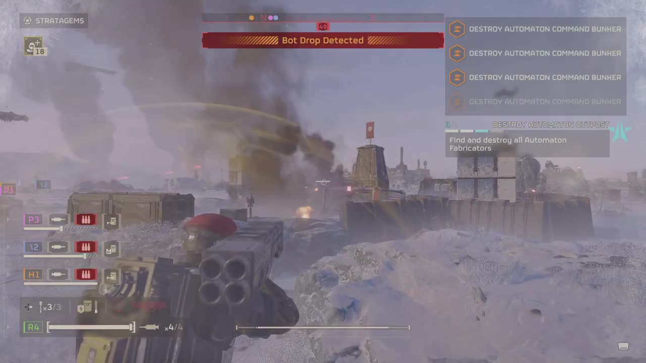 HELLDIVERS 2_ Automaton last mission (MO completed) Marfark is ours