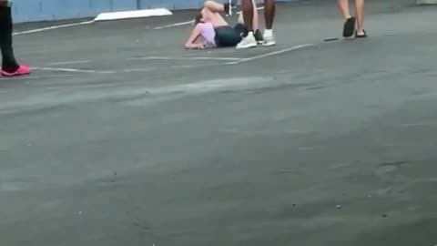 Blacks attack White girl