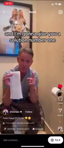 ⚠️🔥⚠️ Everything they make is there to make people sick. Even in toilet paper.