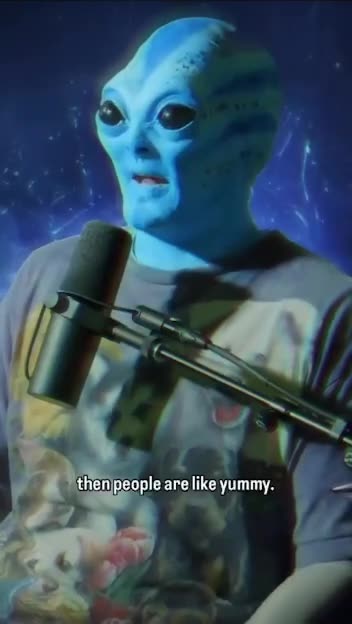 The aliens deciding if they are coming to take over.