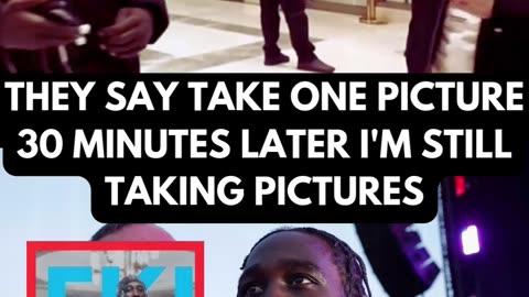 Terence Crawford forced to pose in pictures in Uzbekistan.