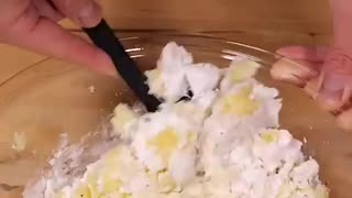 Breaking: Potato onion cheese donut 🥔🧅