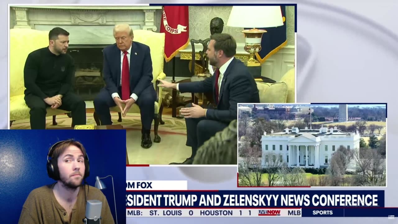 Trump Zelenskyy Nearly come to blows Reaction