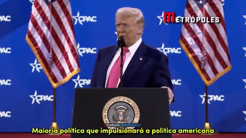 Eduardo chamado de amigo, Trump manda lembranças ao pai e a família inteira é elogiada.