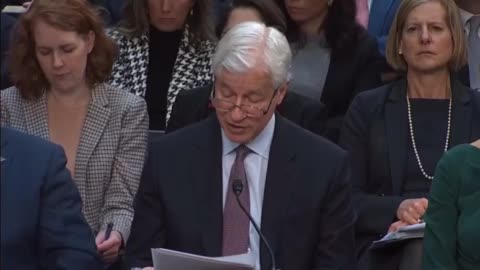 Jamie Dimon - 2min 29secs of bleating about the loss of the Central Banking System