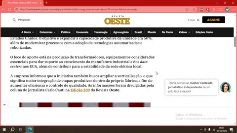 Para driblar tarifaço, WEG investe US$ 77 mi em fábrica nos EUA.mp4