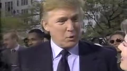 Donald Trump was still deeply involved in politics in 2000.