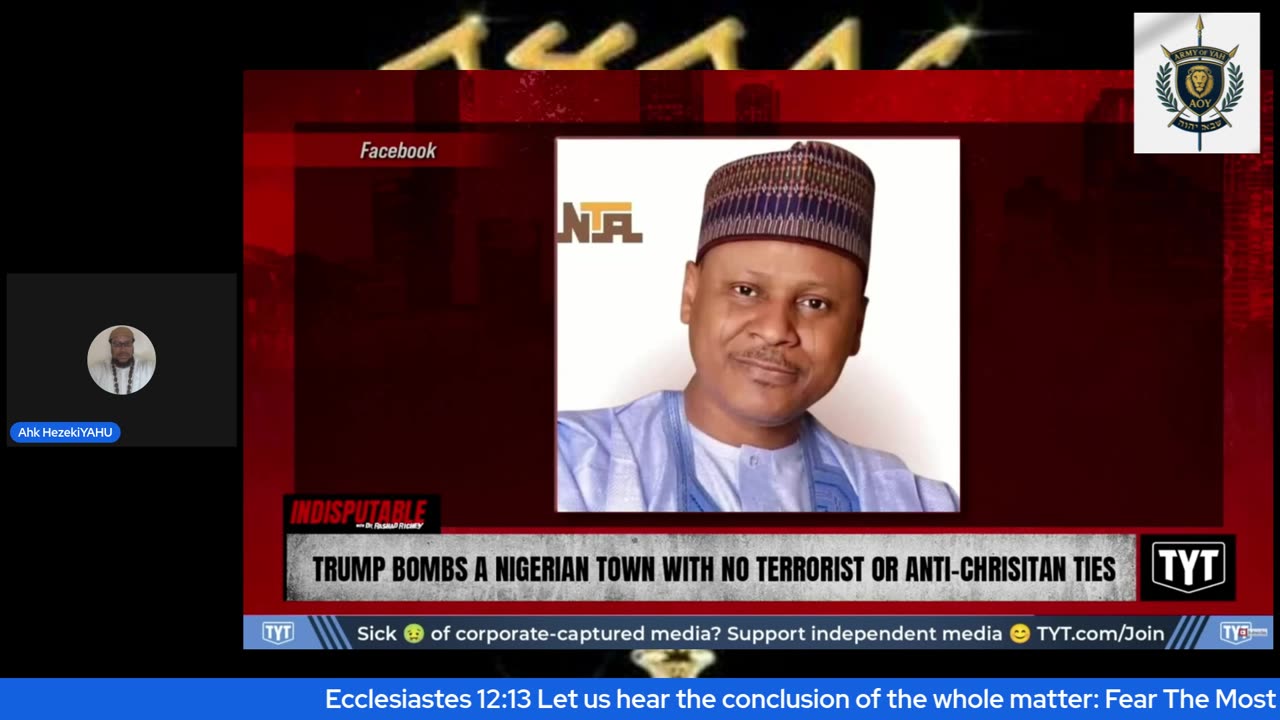 Trump BOMBS Nigerian Village Over False Claims of Anti-Christian Violence with Dr. Rashad Richey