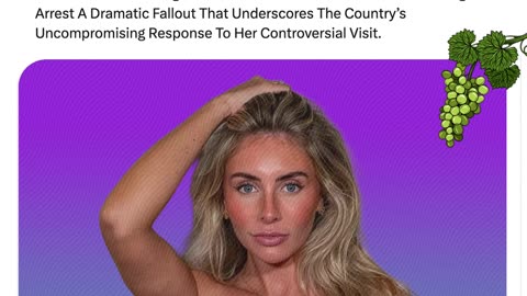 Bonnie Blue Fined + Banned From Indonesia For 10 Years After Arrest During A Controversial Visit.