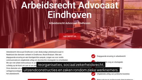 Arbeidsrecht Advocaat Eindhoven - Deskundige Juridische Hulp in Eindhoven