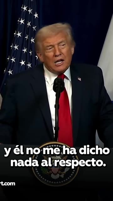 Trump comenta los ejercicios de China alrededor de Taiwán