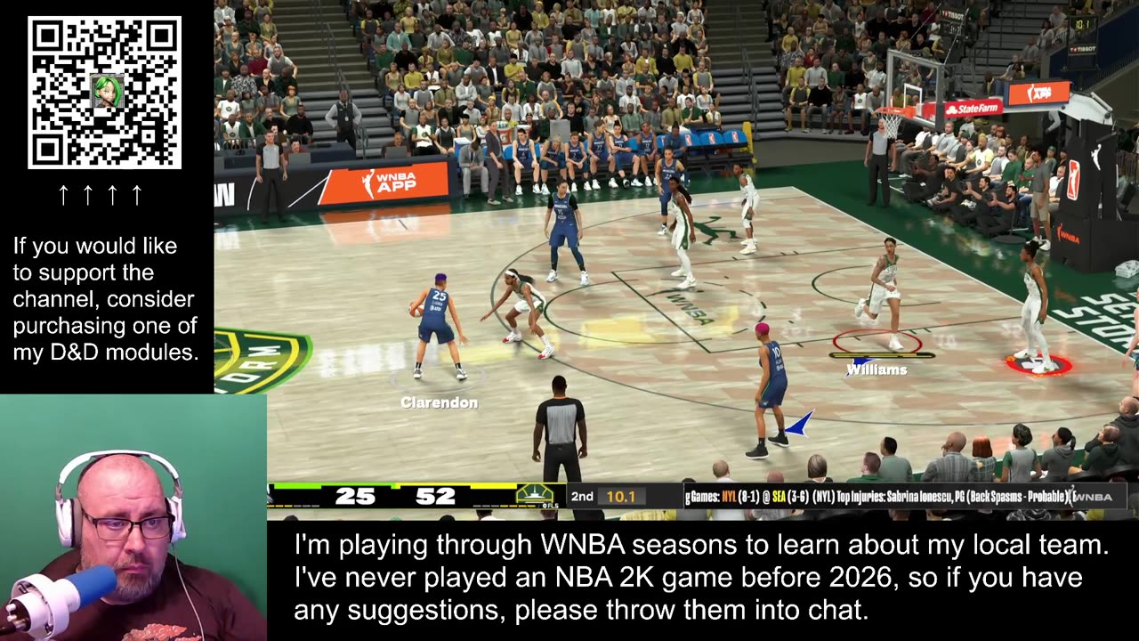 NBA2k26 - Learning my Local WNBA Team