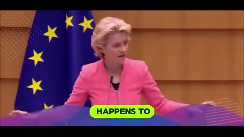 Unelected WEF Globalist Witch Ursula von der Leyen...
