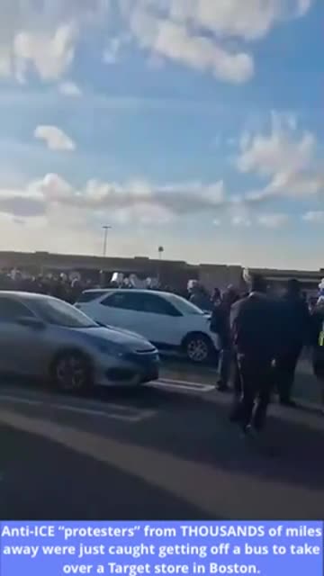 Busing In Paid Protestors