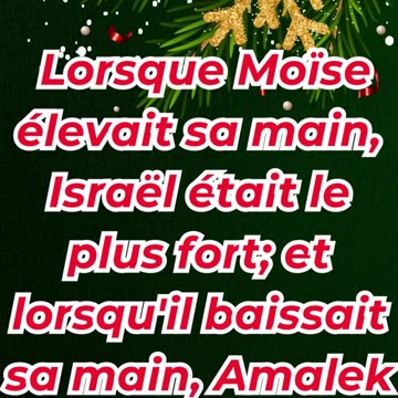 « Les mains levées qui apportent la victoire » Exode 17:11,12#shortvideo #youtubeshorts #ytshorts