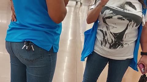 Accused of stealing at Walmart