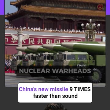 A New Missile 9 Times Faster Than Sound 😳😱