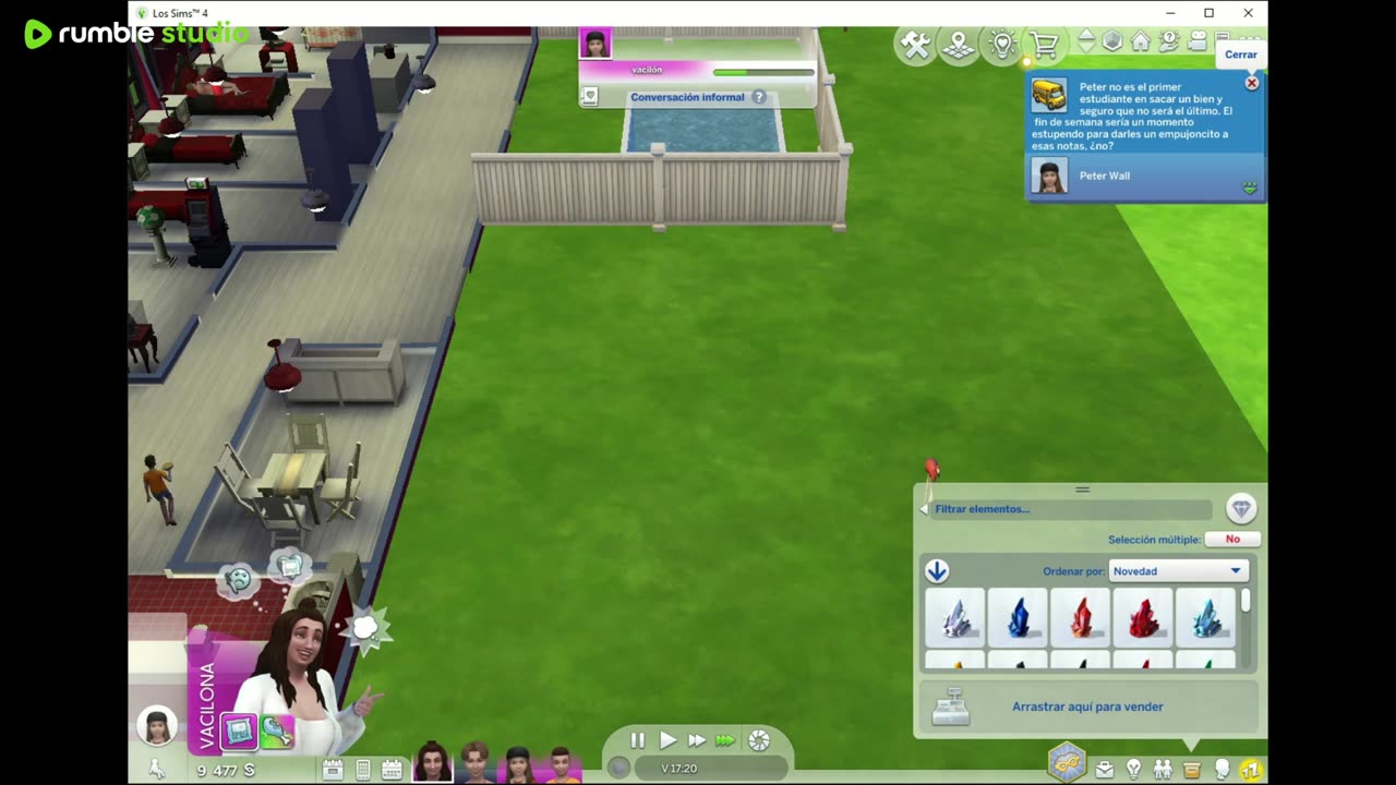 Sims 4 reto florear sim