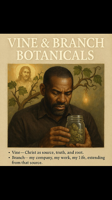 Welcome to 🌿 Vine & Branch Botanicals | The Greatest Show on Earth 🌿 - The Lightbulb Moment