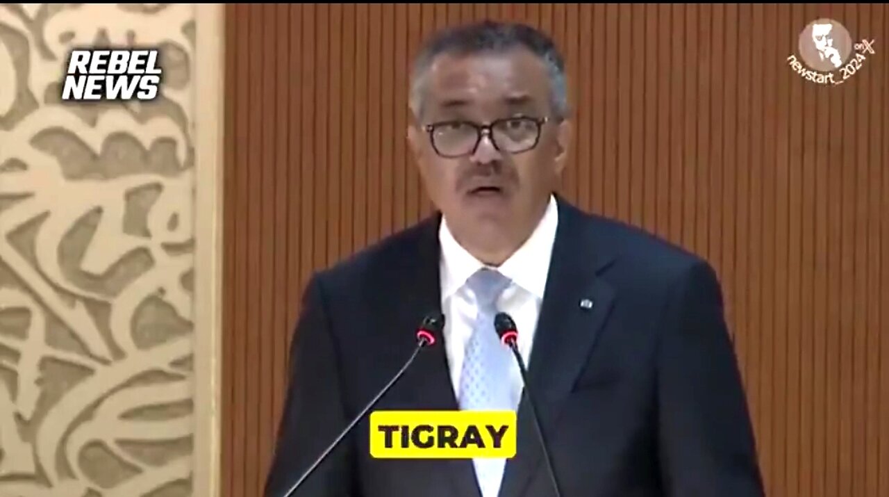 TEDROS, THE WHO DIRECTOR IS A DECLARED, DEVOUT MARXIST COMMUNIST, WHO IS PART OF THE TIGRAY ALLIANCE