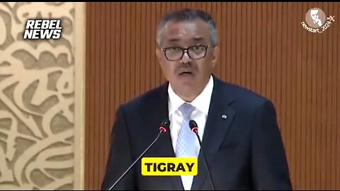 TEDROS, THE WHO DIRECTOR IS A DECLARED, DEVOUT MARXIST COMMUNIST, WHO IS PART OF THE TIGRAY ALLIANCE