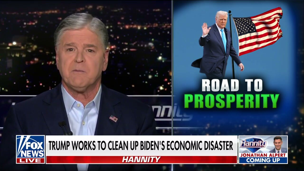 Sean Hannity: This Is Good News For Hard-Working Americans