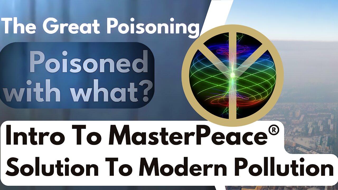 MasterPeace, Solution To Modern Pollution