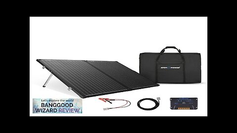 US Direct ATEM POWER AP-FOLD-FLES 200W Monocrystalline Solar Panel Without Glass Portable Review