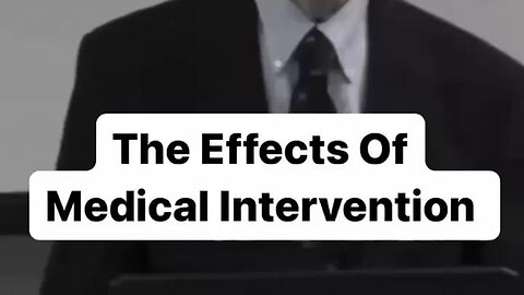 The leading cause of death in the U.S. is medical intervention