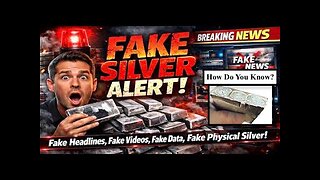 BIX WEIR | FAKE SILVER ALERT! Fake Headlines, Fake Videos, Fake Data, Fake Physical Silver! THINK!