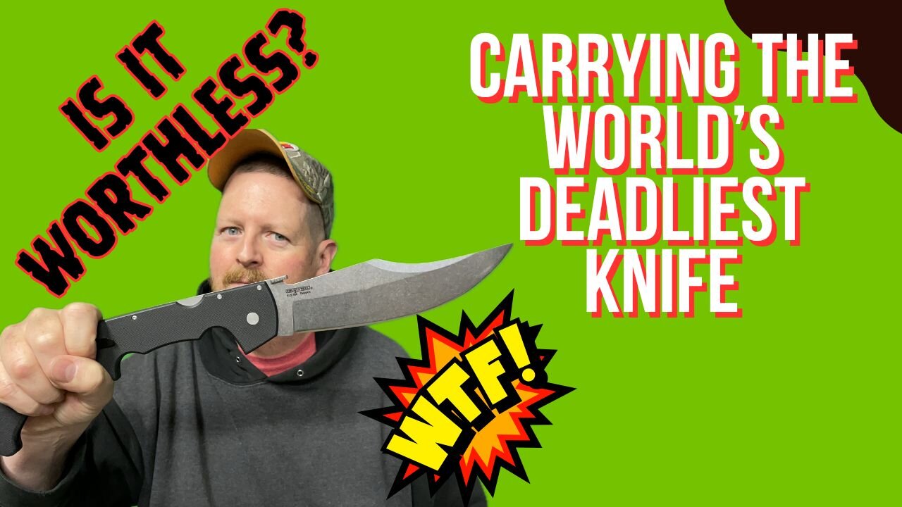 PREGAME THE SUPER BOWL HERE! CAN YOU EVEN USE THIS KNIFE! ESPADA XL, THE CRAZIEST KNIFE EVER