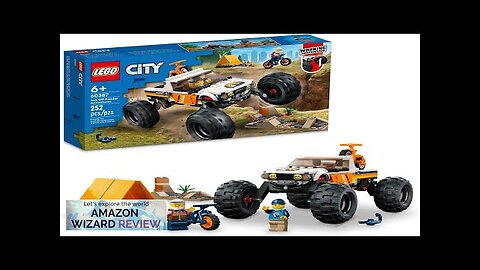 LEGO City 4x4 Off-Roader Adventures 60387 Building Toy Camping Set Including Review