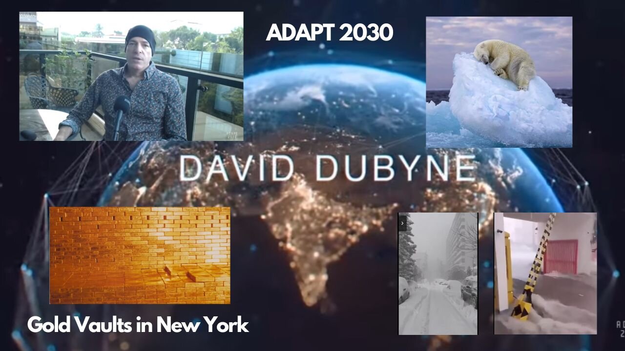 David Dubyne ADAPT 2030 - Global Gold Panic as Storms Drown Harvests