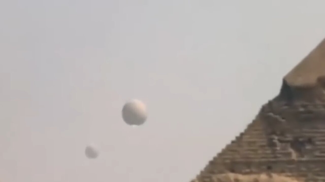 Two UFOs over Egypt
