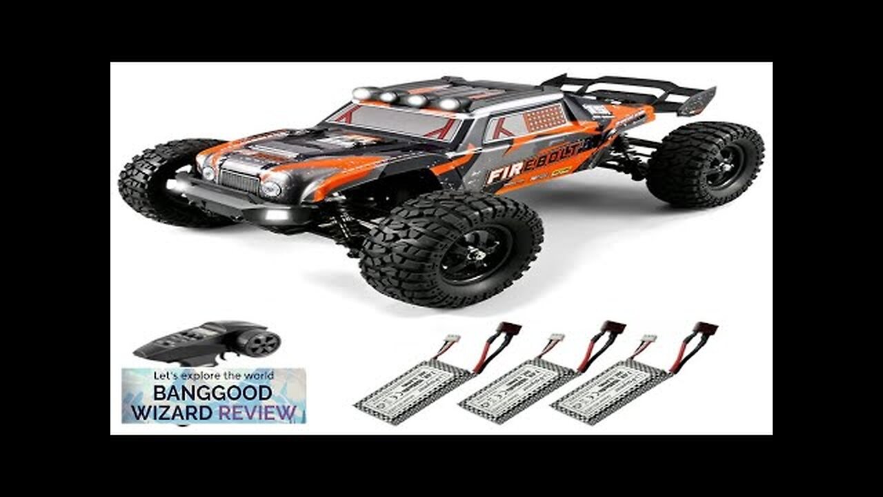 HBX Haiboxing 901A Several Battery RTR 1/12 2.4G 4WD 50km/h Brushless RC Review