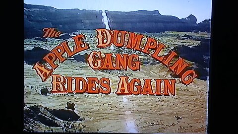 VHS Opening: The Apple Dumpling Gang Rides Again (1979)