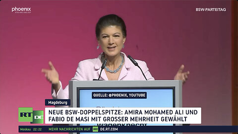 BSW stellt sich neu auf: Namenswechsel, Führungswechsel, klare Kampfansage