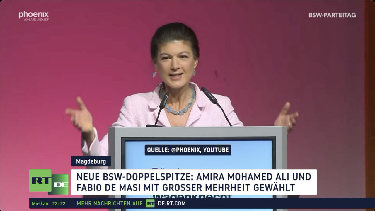 BSW stellt sich neu auf: Namenswechsel, Führungswechsel, klare Kampfansage