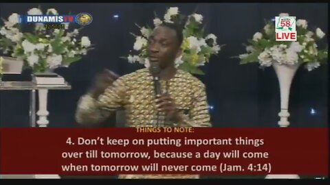 4TH FEBRUARY 2025 SEED OF DESTINY WRITTEN BY THE SENIOR PASTOR OF DUNAMIS, DR PAUL ENENCHE