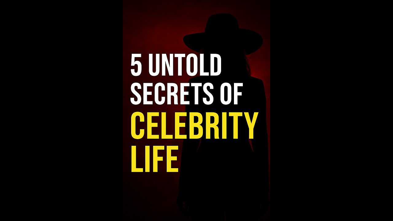 “5 Dark Secrets of Celebrity Life They Don’t Want You To Know 👀✨ | Untold Fame Stories”