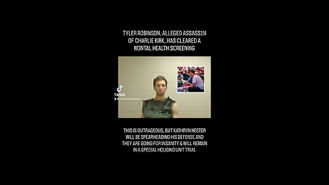 Tyler Robinson Completes Mental Health EVAL