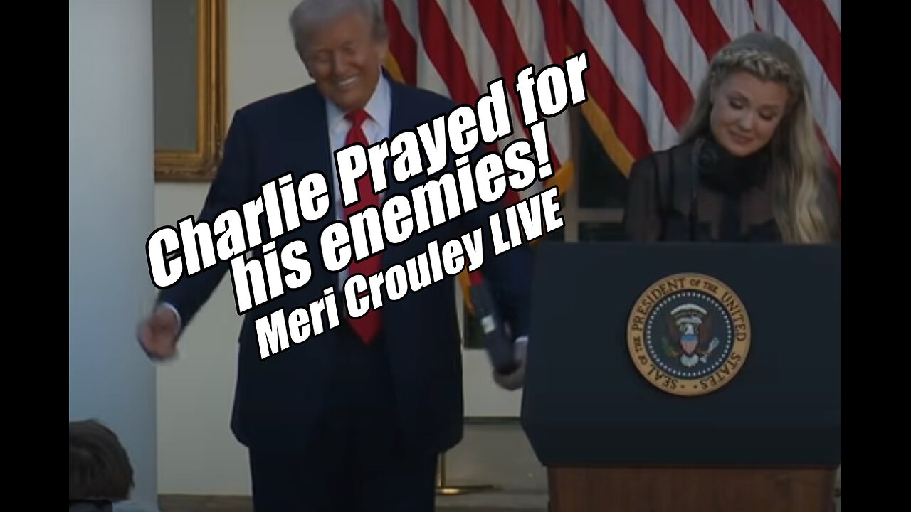 Charlie Prayed For His Enemies. Meri Crouley LIVE. B2T Show, Oct 14, 2025